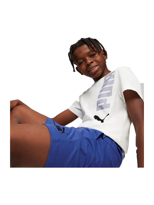 Kids' Set with Shorts Summer 2pcs White