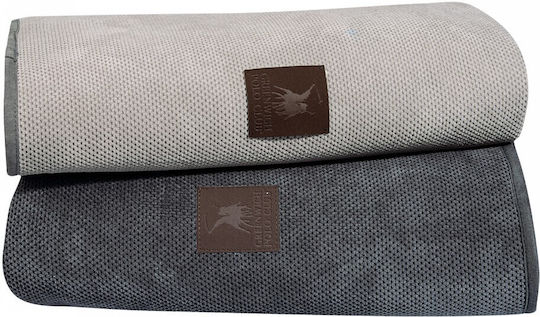 Greenwich Polo Club 2733 Dreisitzer-Sofa Wurf Fleece 180x300cm Grau