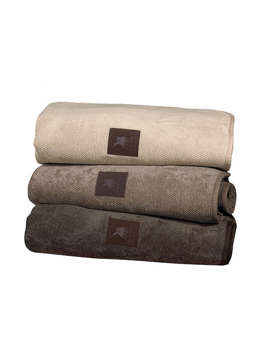 Greenwich Polo Club 2759 Ριχτάρι Τριθέσιου Καναπέ Fleece 180x300εκ. Σπαγγί 206183002759
