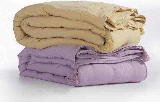 Nef-Nef Homeware Dreamer Κουβερλί Μονό Microfiber Lilac 160x220cm