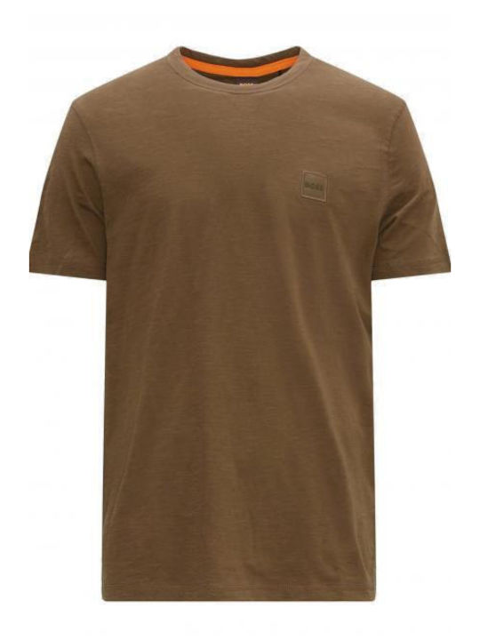 Hugo Boss Ανδρικό T-shirt Κοντομάνικο Olive