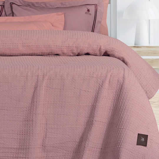 Greenwich Polo Club 3402 Κουβέρτα Πικέ Υπέρδιπλη 230x250εκ. Ροζ