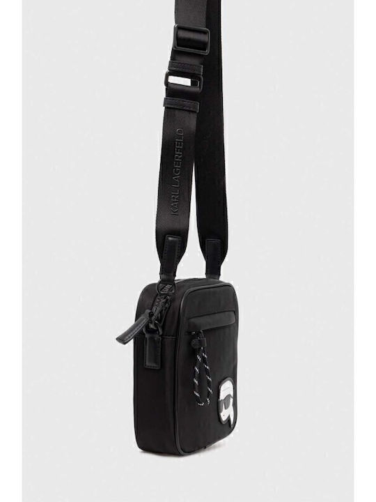 Herrentasche Schulter / Crossbody Schwarz