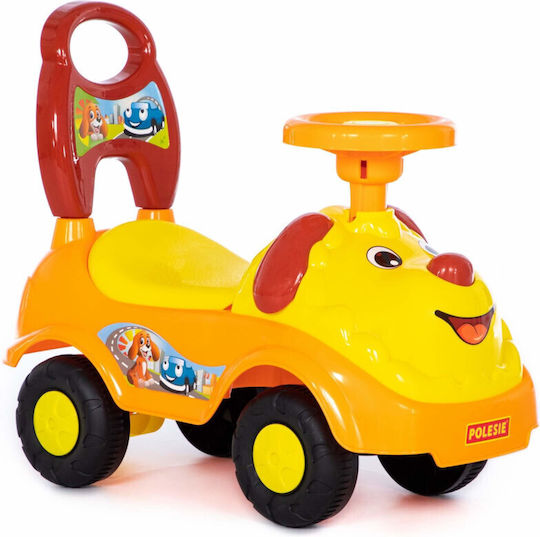 Polesie Ride On Leo Αυτοκινητάκι Ride On Κίτρινο