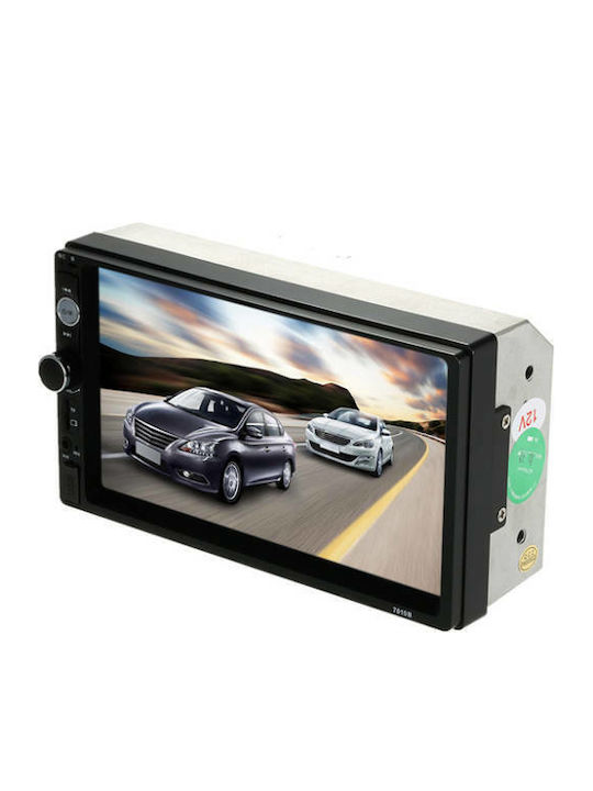 Ηχοσύστημα Αυτοκινήτου 2DIN (Bluetooth/USB/AUX) με Οθόνη Αφής 7"