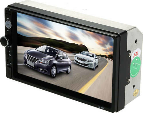 Car Audio System 2 DIN (Bluetooth/USB/AUX/GPS) with 7" Touch Screen