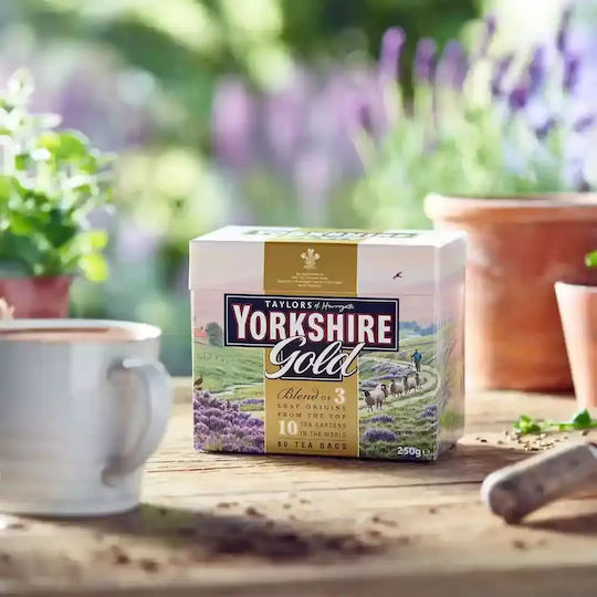 Yorkshire Tea Μαύρο Τσάι Gold 20 Φακελάκια 62.5gr