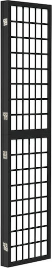 vidaXL Διακοσμητικό Παραβάν Ξύλινο με 3 Φύλλα 120x170cm