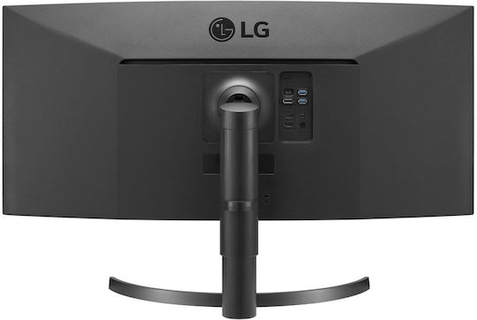 LG 35WN75CP-B Ultrawide VA HDR Curbat Gaming Monitor 35" QHD 3440x1440 cu Timp de Răspuns 5ms GTG