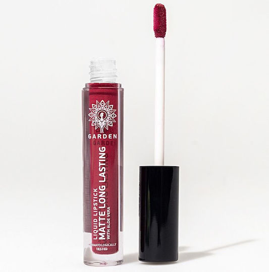 Garden Long Lasting Liquid Lipstick Matte Dark Cherry 06 4gr