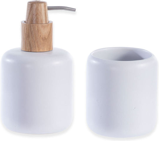 Nef-Nef Homeware Επιτραπέζια Ποτηροθήκη Centric Λευκή