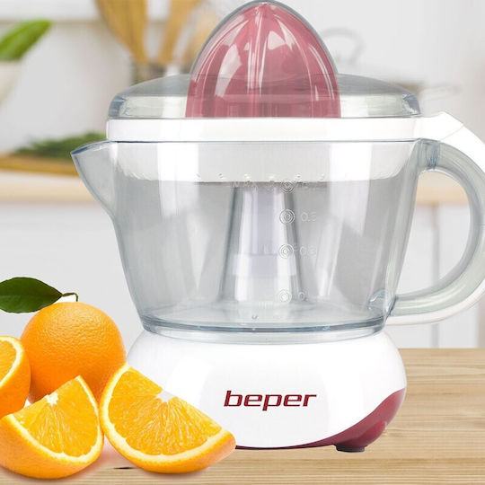 Beper Electric Juicer 25W with 700ml Capacity Red