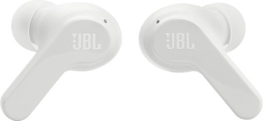 JBL Wave Beam In-Ear Bluetooth-Freisprecheinrichtung Kopfhörer mit Ladeetui Weiß