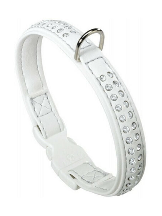 Ferplast Lux Hundehalsband in Weißer Farbe 15mm x 25cm Ferplast Lux Hundehalsband in Weißer Farbe 15mm x 25cm