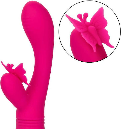 Calexotics Butterfly Kiss Flutter Δονητής Rabbit Ροζ