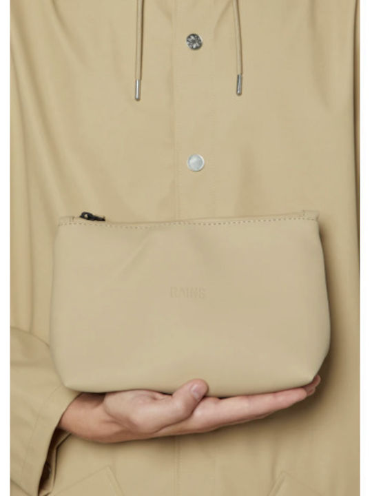 Toiletry Bag in Beige color 20cm