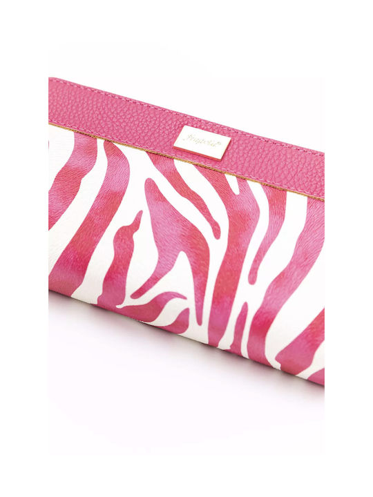 Μεγάλο Γυναικείο Πορτοφόλι Fuchsia Zebra