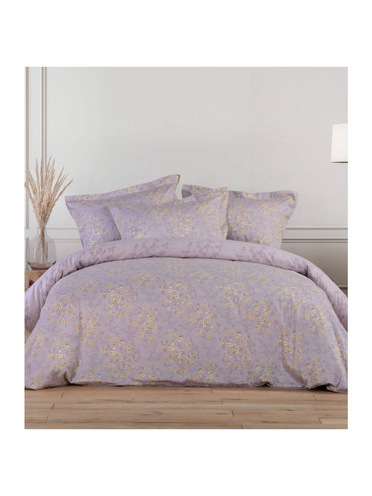 Nef-Nef Homeware Bettdecke Großes Doppelbett 240x230cm Floriel Pink