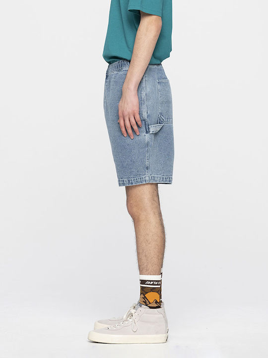 Herrenshorts Jeans Blau