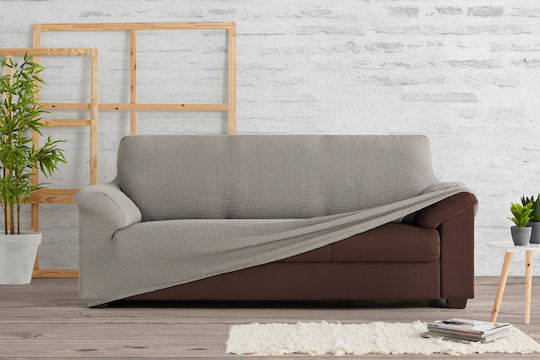 Mc Decor Delos Elastische Abdeckung für Dreisitziges Sofa Red 170εκ. 1Stück MCL.EL.DHLOS.TR-KOKKINO