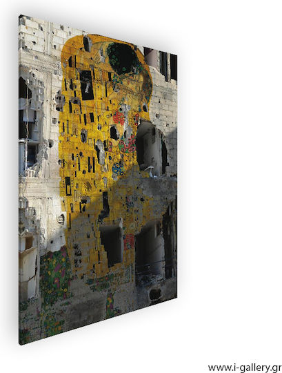 The Kiss Painting Copy of Gustav Klimt on Canvas 35x50cm