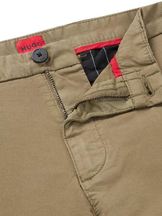 David222sd Ανδρική Βερμούδα Chino Πράσινη