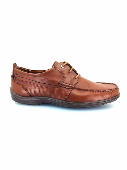 Boxer Men's Leather Casual Shoes Tabac Brown