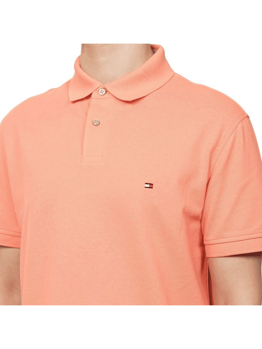 1985 Polo Short Sleeve Blouse Coral