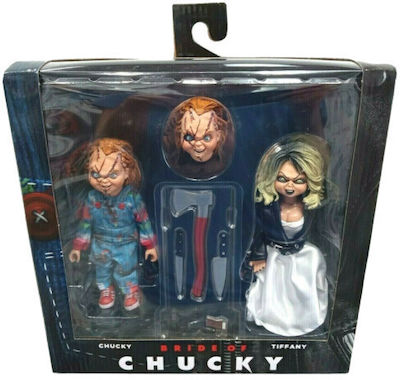 Neca Bride of Chucky: Chucky & Tiffany Action Figure height 14cm