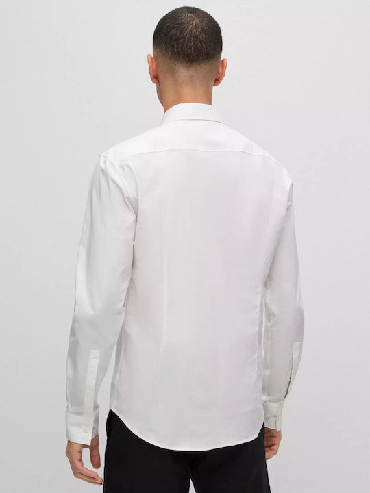 Hugo Ermo Cotton Shirt White
