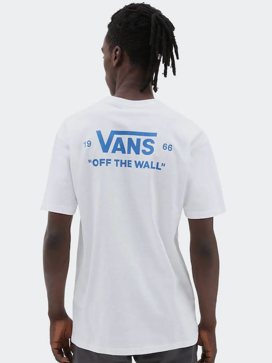 Vans Essential T-shirt Bărbătesc cu Mânecă Scurtă Alb