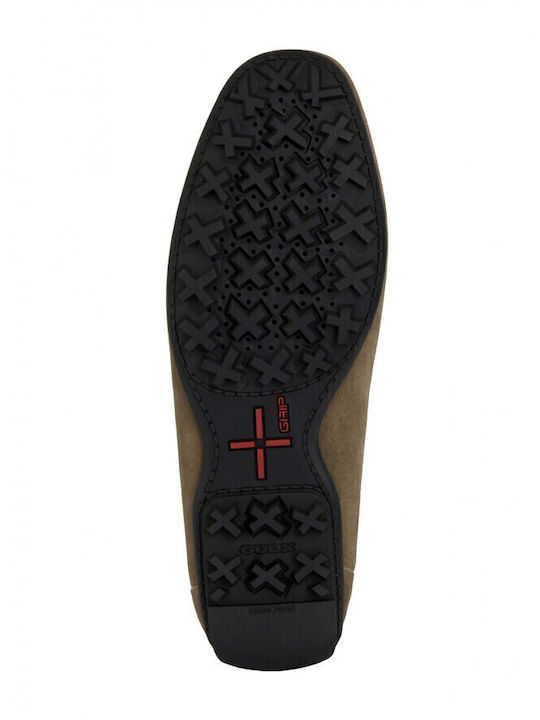 Kosmopolis Suede Ανδρικά Μοκασίνια σε Μπεζ Χρώμα
