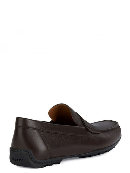 Kosmopolis Men's Leather Moccasins Brown