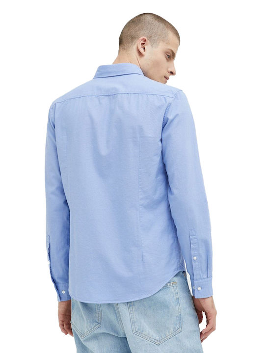 Hugo Boss Men's Shirt with Long Sleeves Light Blue