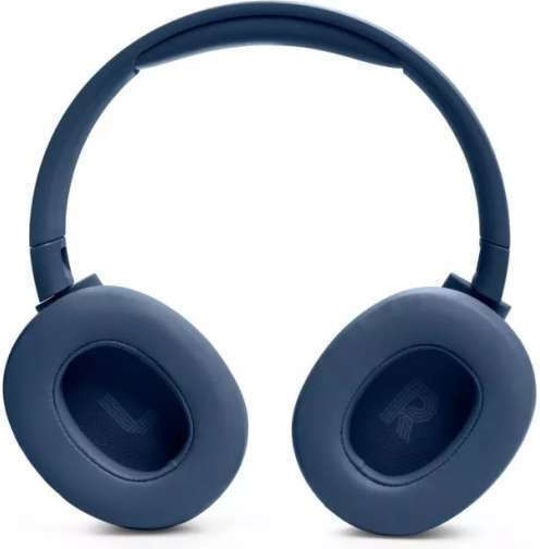 JBL Tune 720BT Wireless / Wired Over Ear Headphones with 76 hours of Operation and Quick Charge Blue
