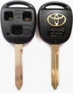 Toyota Ключодържател за автомобил с острие с 3 бутона за Тойота