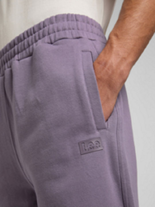 Jogginghose mit Gummizug Lila