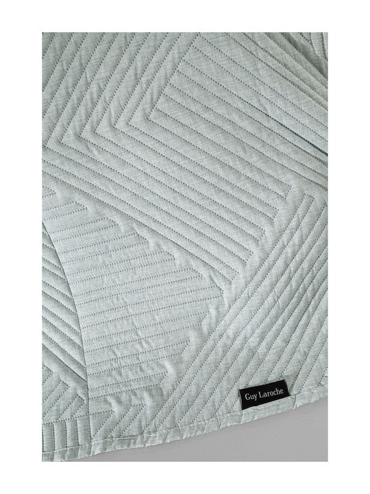 Guy Laroche Soleto Подредба Покривало Кингсайз Микрофибър Ocean 250x240см 2бр