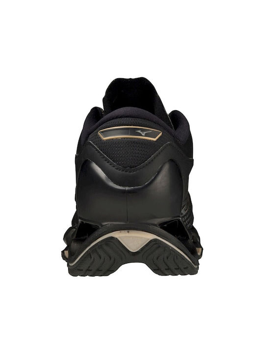 Wave Prophecy 12 Ανδρικά Αθλητικά Παπούτσια Running Black / Ge Gold