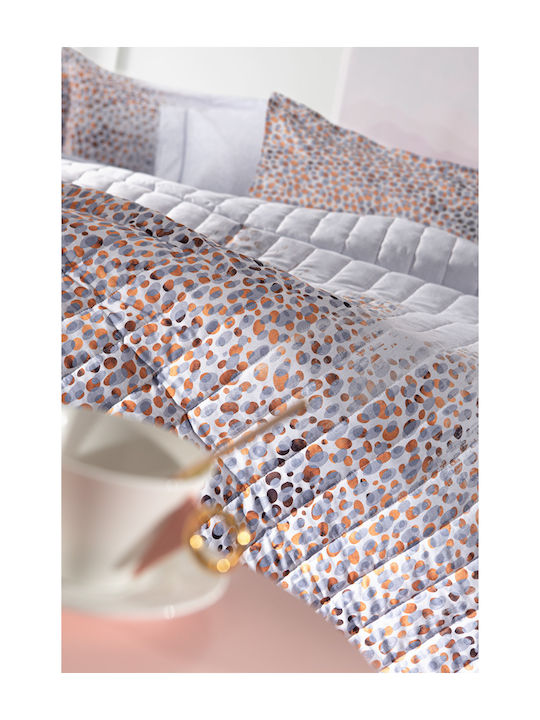 Guy Laroche Aria Coverlet Queen Size Microfiber Lavender 220x240cm
