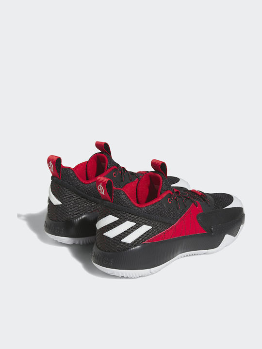 Dame Certified Low Basketball Shoes Scarlet / White / Black