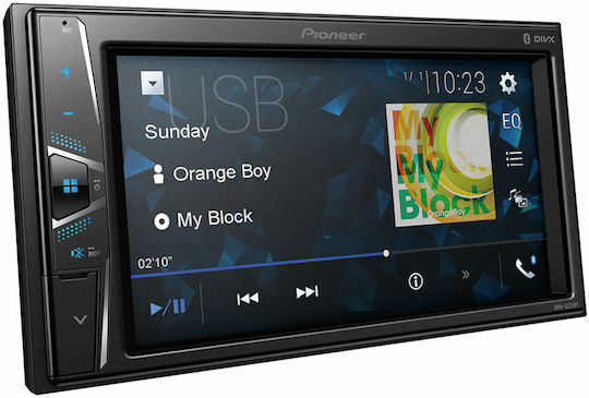 Pioneer DMH-G221BT Ηχοσύστημα Αυτοκινήτου Universal 2DIN (Bluetooth/USB/AUX) με Οθόνη Αφής 6.2"
