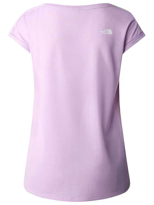 The North Face Tanken Tank Damen Sportlich T-shirt Flieder