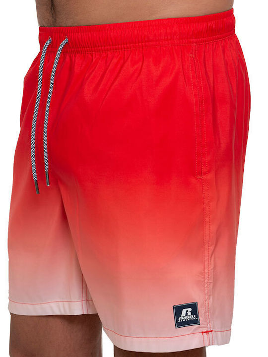 Russell Athletic Men's Swimwear Shorts Fierry Red