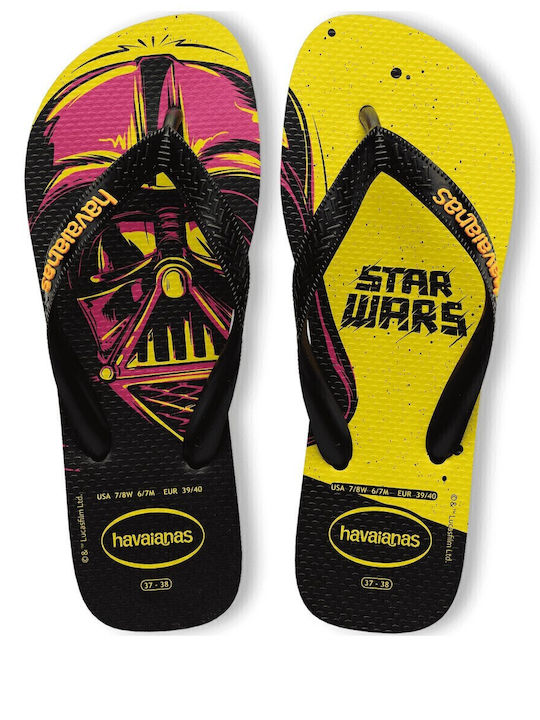 Star Wars Men's Flip Flops Black