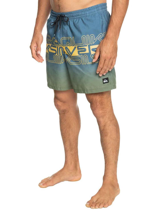 Everyday Wordblock Men's Swimwear Shorts Blue With Designs