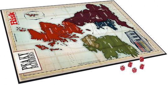 Board Game Risk - Peaky Blinders for 2-5 Players 18+ Years Old (EN) Winning Moves