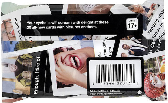 Επέκταση Παιχνιδιού Picture Card Pack για 4+ Παίκτες 16+ Ετών (EN) Cards Against Humanity