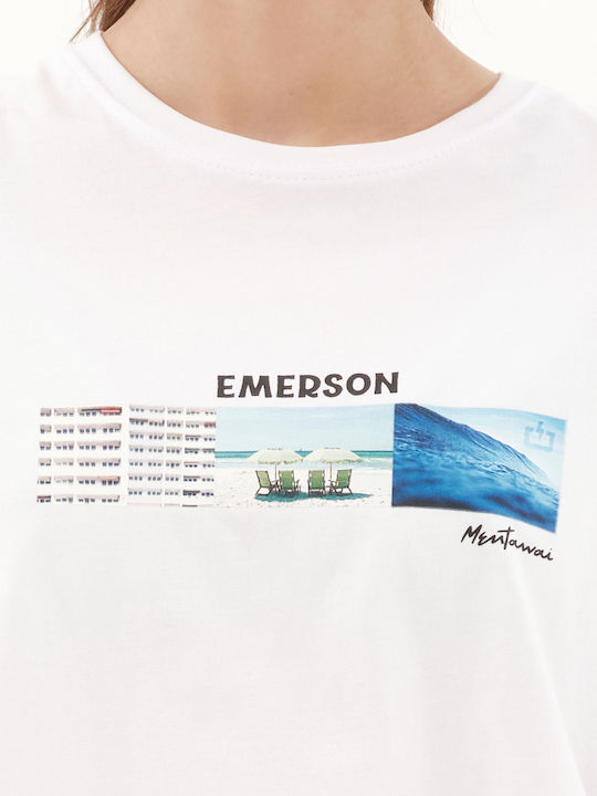 Γυναικείο Oversized T-shirt Λευκό