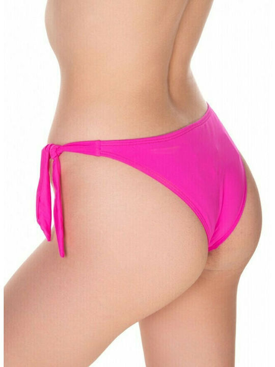 Blu4u Bikini Slip with Ties Fuchsia